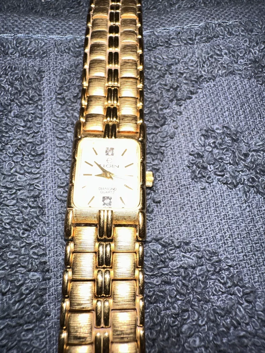Elgin Diamond Quartz EM846B Japan Movement eBay