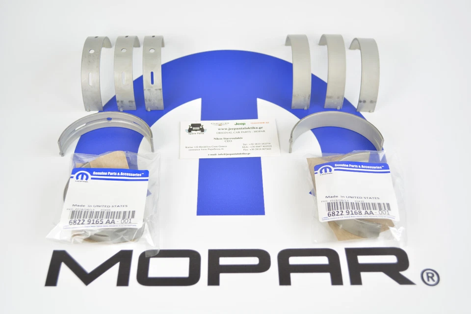 Crankshaft Bearing KIT Upper & Lower Jeep Grand Cherokee WK 11-21 3.0 0.50 Mopar - Image 3 of 4