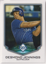 2016 Topps Stickers #77 Desmond Jennings Tampa Bay Rays