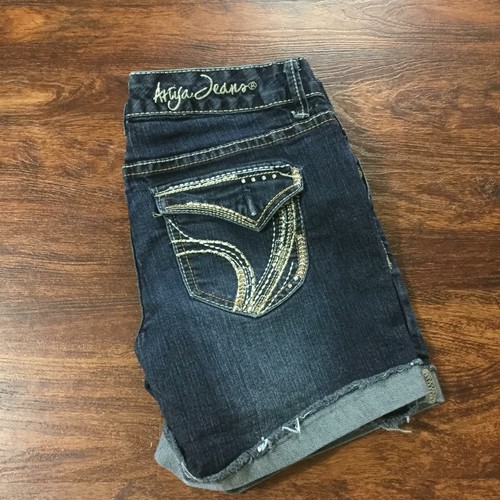 Blue Denim Jean Shorts Womens Size 