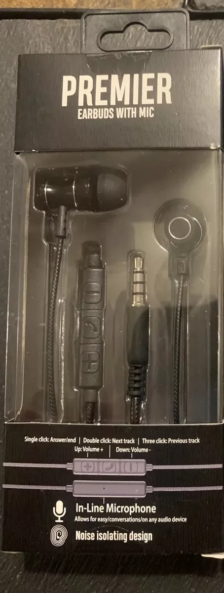 Premier earbuds with mic sale