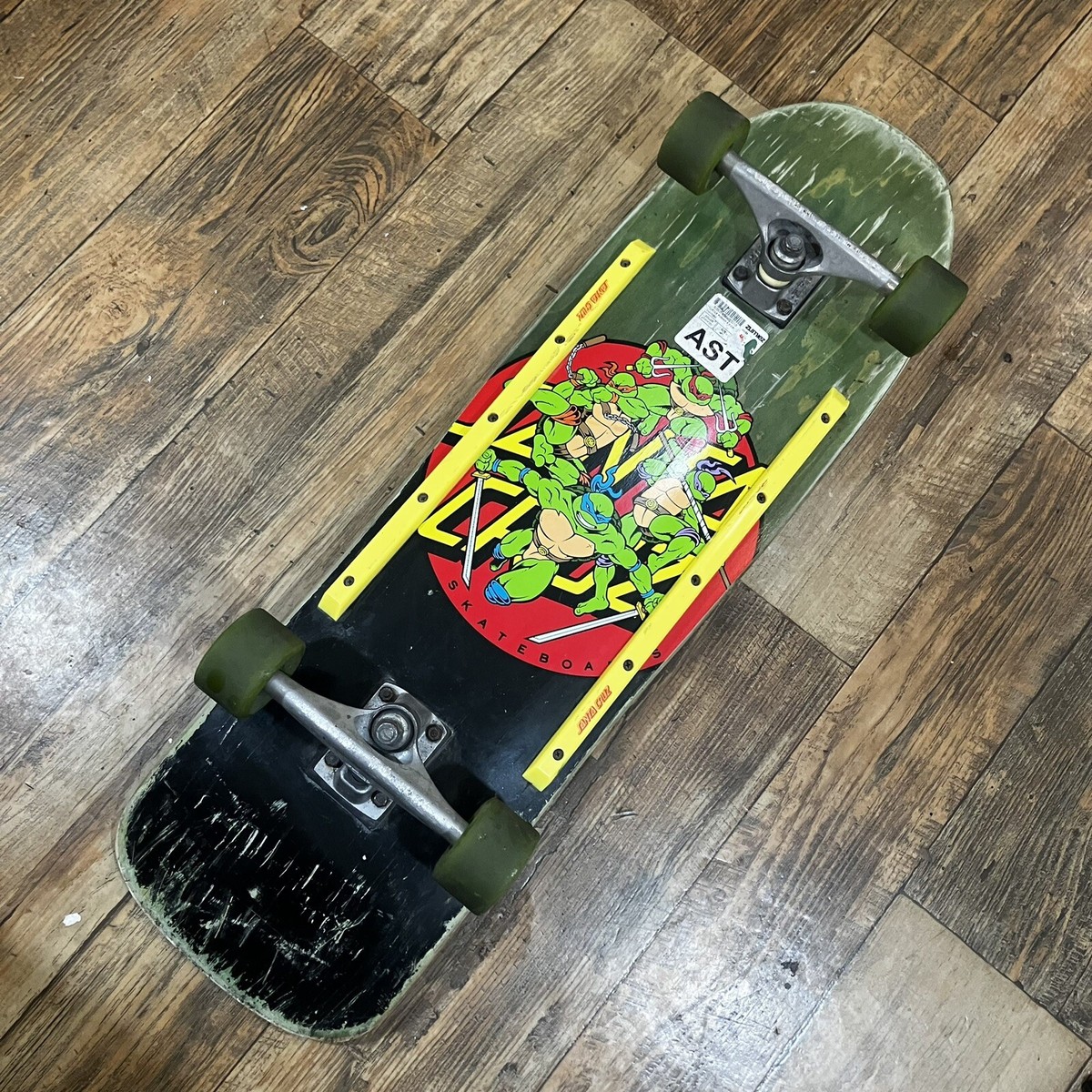 スケートボード santa cruz TMNT complete Santa Cruz Tmnt Ninja Turtles Cruiser Skateboard Complete