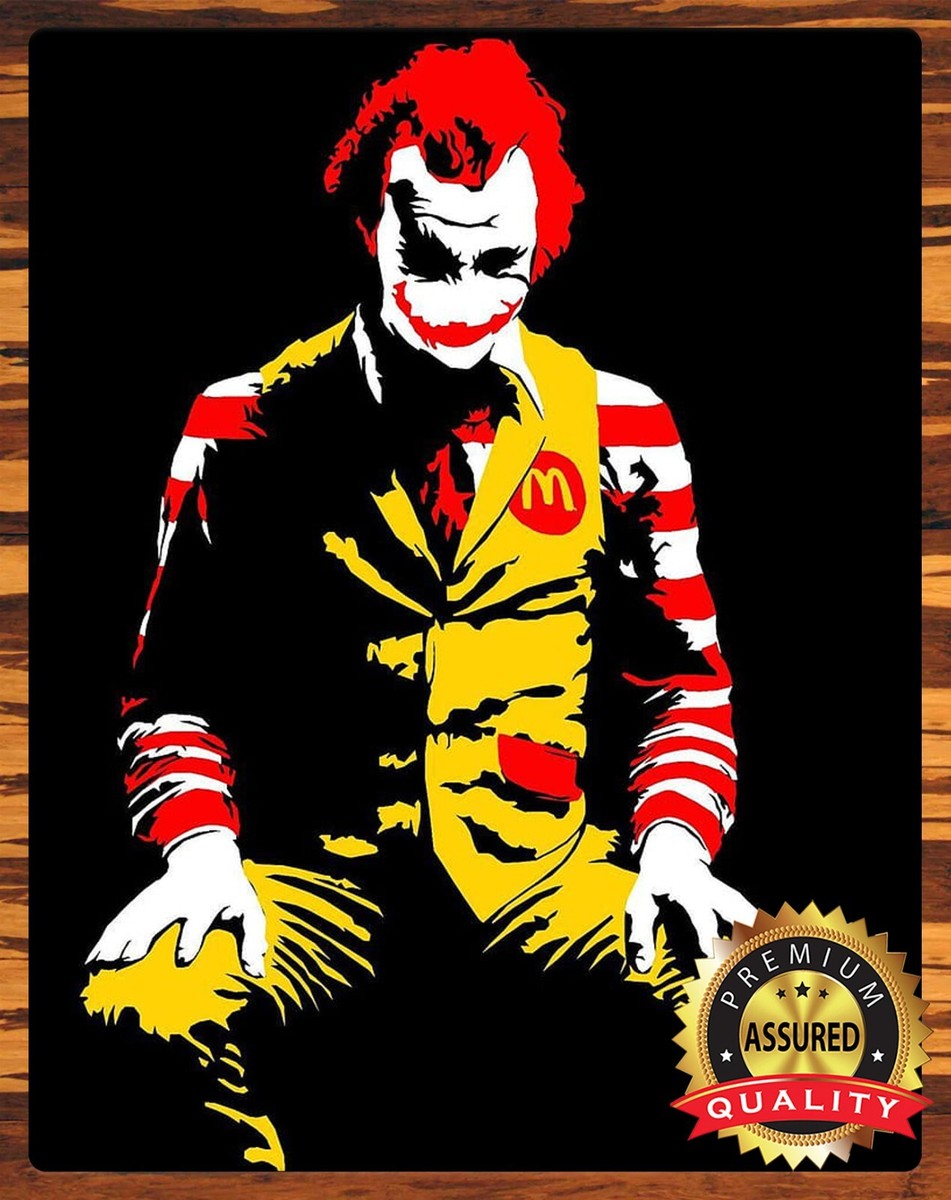 Joker Mcdonalds Hd Happy Meal, Happy Face, Kiddie Meal, Mc Donalds,