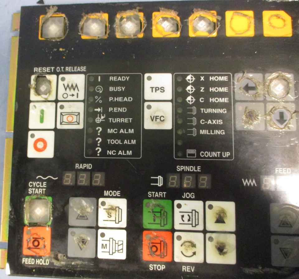 Yamazaki Mazak KS-YZ17A-1-2A Operator Panel BN300B805 KS-YZ 17B-1 - Image 3 of 4