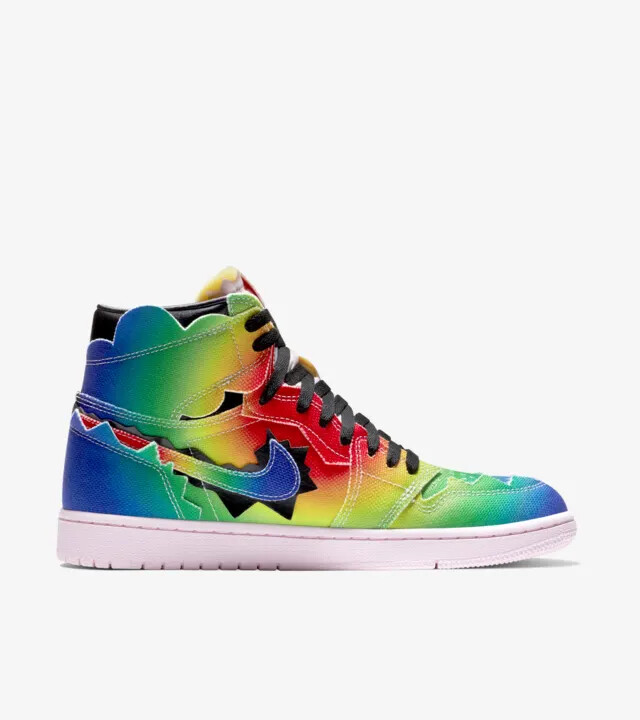 Size 10 - Jordan 1 Retro OG High x J Balvin Tie Dye for sale online | eBay
