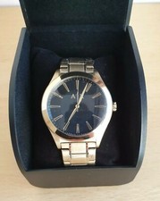 gold armani exchange watch mens