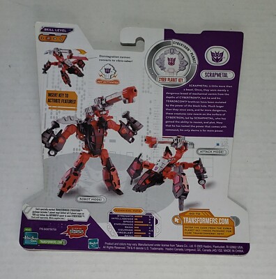 Transformers Cybertron Scrapmetal ORIGINAL Card Only #2