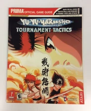 Yu Yu Hakusho Tournament Tactics Prima Official Strategy Guide GBA