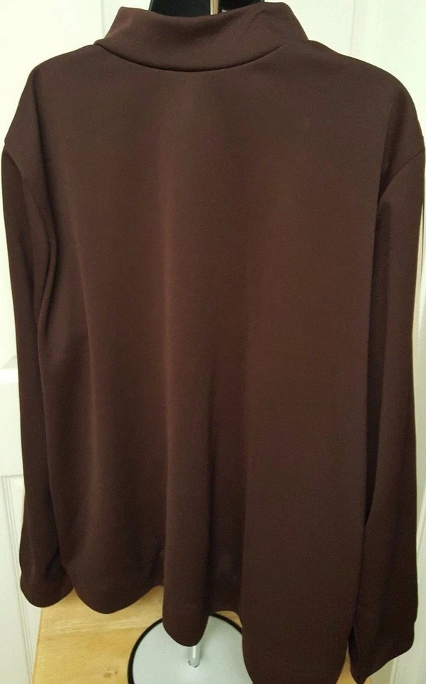 Casaco feminino Venezia Sport tamanho 26/28 26W/28W marrom - Imagem 3 de 3