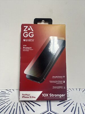 ZAGG - iPhone 15 Pro InvisibleShield Glass  XTR3 Advanced  Screen Protector BD