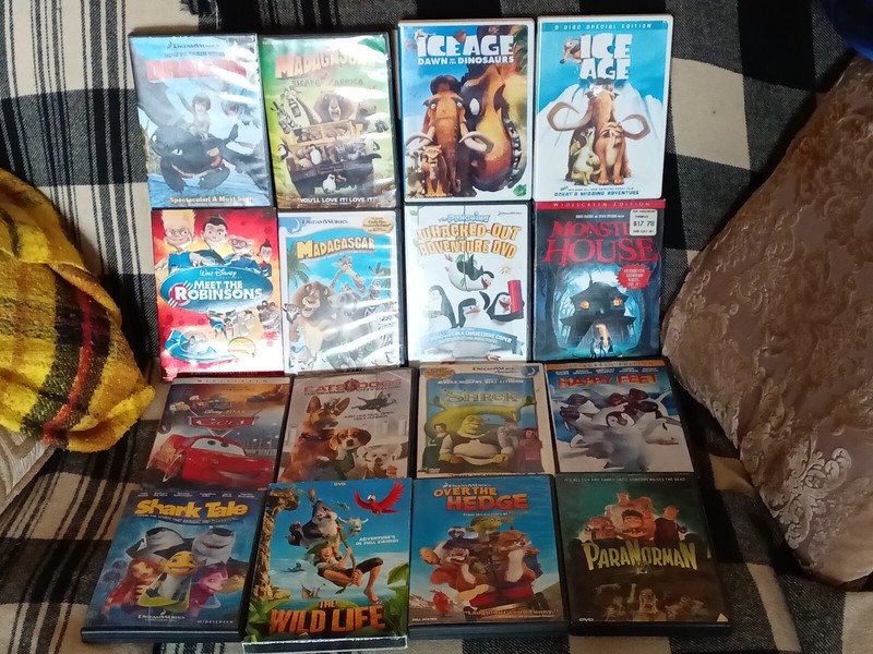 DVD Animation Collection 16 DVDs' various Movies For Kids/Adults! -Fun Stuff!