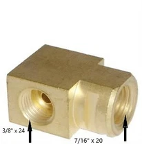 1963-82 Corvette Rear Right Brake Line Block- BLB-19