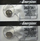 ENERGIZER 362/361 SR721SW SR721W WATCH BATTERIES (2piece) NEW Authorize Seller