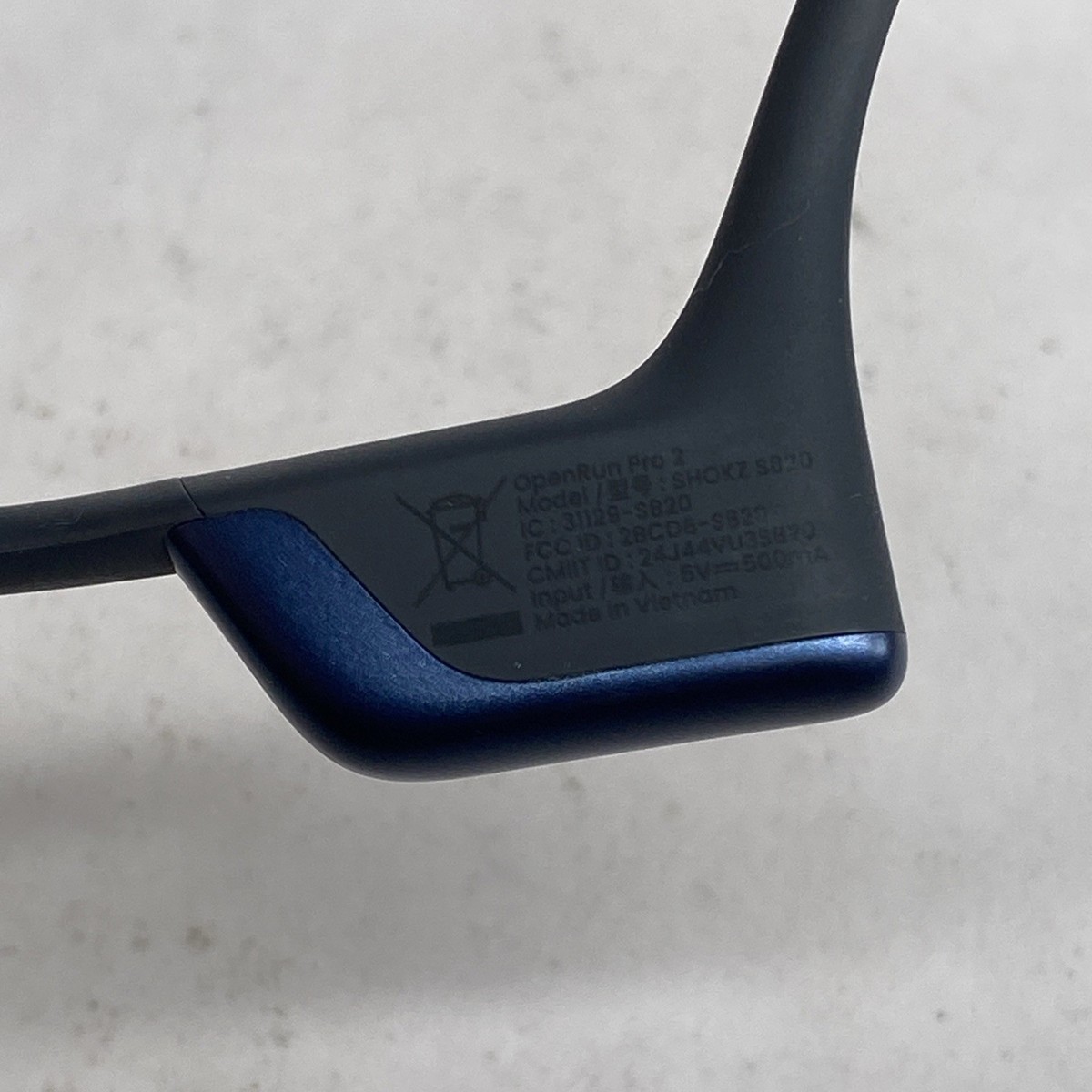 Shokz OpenRun Pro 2 S820 Bone Conduction Sports Headphone Blue