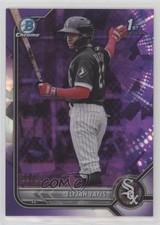 2022 Bowman Sapphire Edition Chrome Prospects Purple 9/25 Elijah Tatis 1b8c