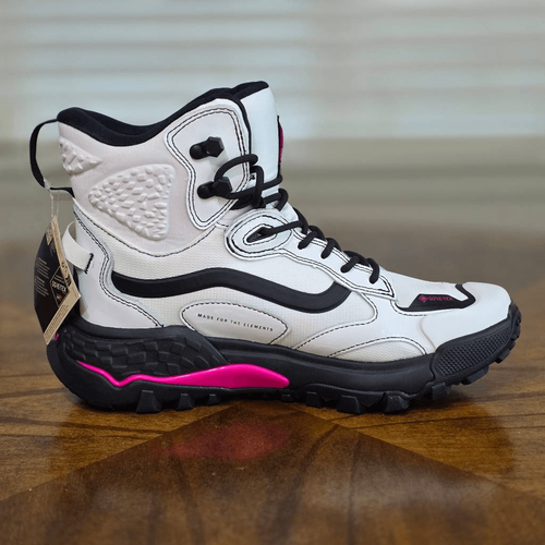 Vans MTE Crestline Gore-Tex Shoes Hiking Boots White Black Women's 9.5 Tactical - Afbeelding 7 van 14