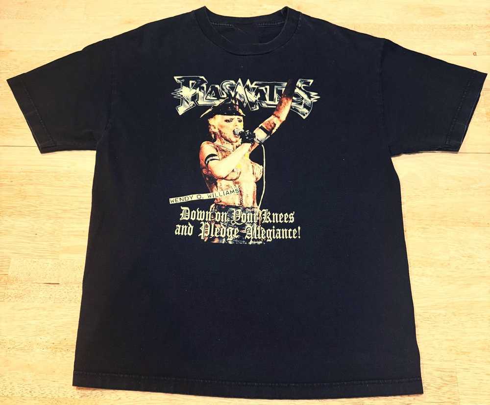Vtg Plasmatics Down On Your Knees Wendy O Williams T-shirt SG076 FREE SHIPPING