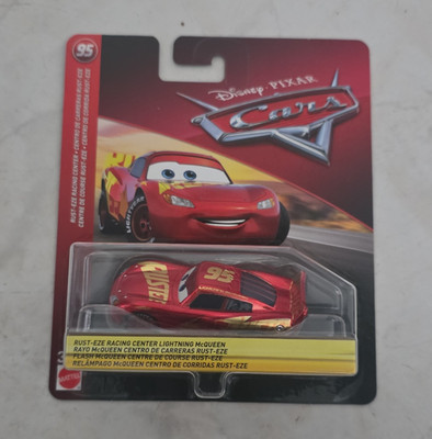Mattel Disney Pixar Cars Rust-eze Racing Center Lightning McQueen 1:55 Diecast