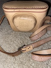 Vintage Bolsey Model B2 Camera and Leather Case 35mm - Untested Parts Only