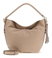 Guess Danya Hobo Schultertasche Tasche Taupe Beige Neu