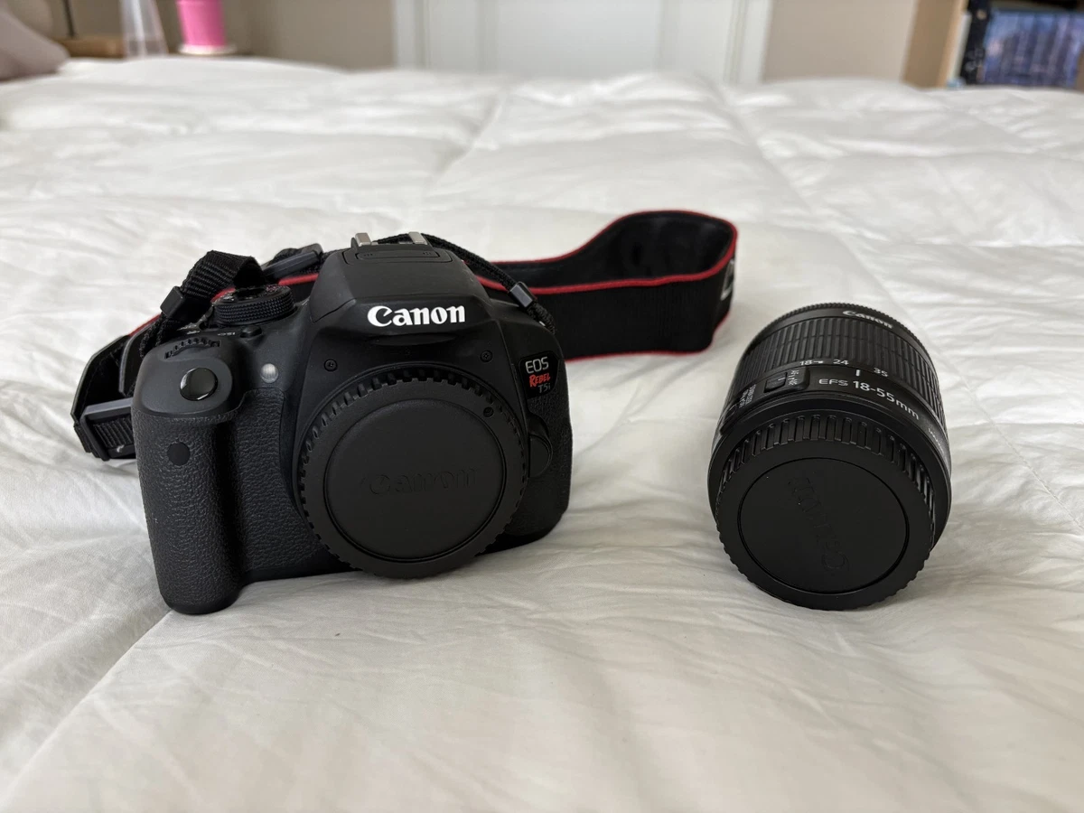 中古】Canon キヤノン EOS Rebal T5i ダブルズームキット 海外版