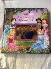 Disney Princess Moving Pictures Book - Ariel, Cinderella, Belle, 2010