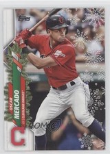 2020 Topps Holiday WalMart Mega Box Metallic Oscar Mercado #HW25 0t2m