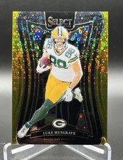 2024 Select Suite Level Gold Disco /10 Luke Musgrave- Packers 🔥
