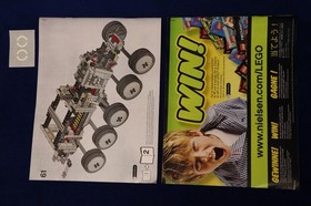 LEGO Star Wars 8098 Clone Turbo Tank - Stickers & Instruction Manual