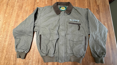 #ad #ad SCEERY OUTDOORS Cabela#x27;s UA2 Style Flight Jacket NEW Medium $64.99