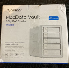 ORICO 9958C3 5-Bay Hard Drive Enclosure USB 3.2 Up to 330TB for 3.5" HDD