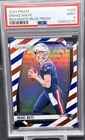 2024 Panini Prizm Drake Maye RC #329 Red/White/Blue Prizm PSA 9 Patriots KK1
