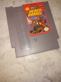 Lot Of 5 NES Games: Bungeling Bay, Heavy Barrell, Renegade, Rescue, Rambo