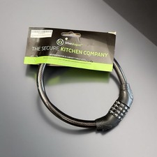 Urban August Fridge  Cabinet Lock with Combination for Kids  Adults Black