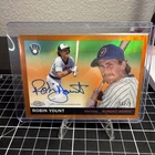 2026 Topps Chrome Black Robin Yount Ivory Autographs (Raw)