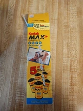 Kodak MAX Versatility 400 35mm Film Lot – 2 Rolls New 24 Exp – Color Print Film
