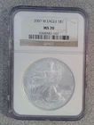 2007-W American Silver Eagle — photo from another recent sale