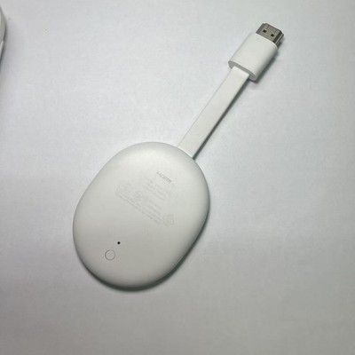 Google Chromecast with Google TV 4K - Snow. 705353038525| eBay