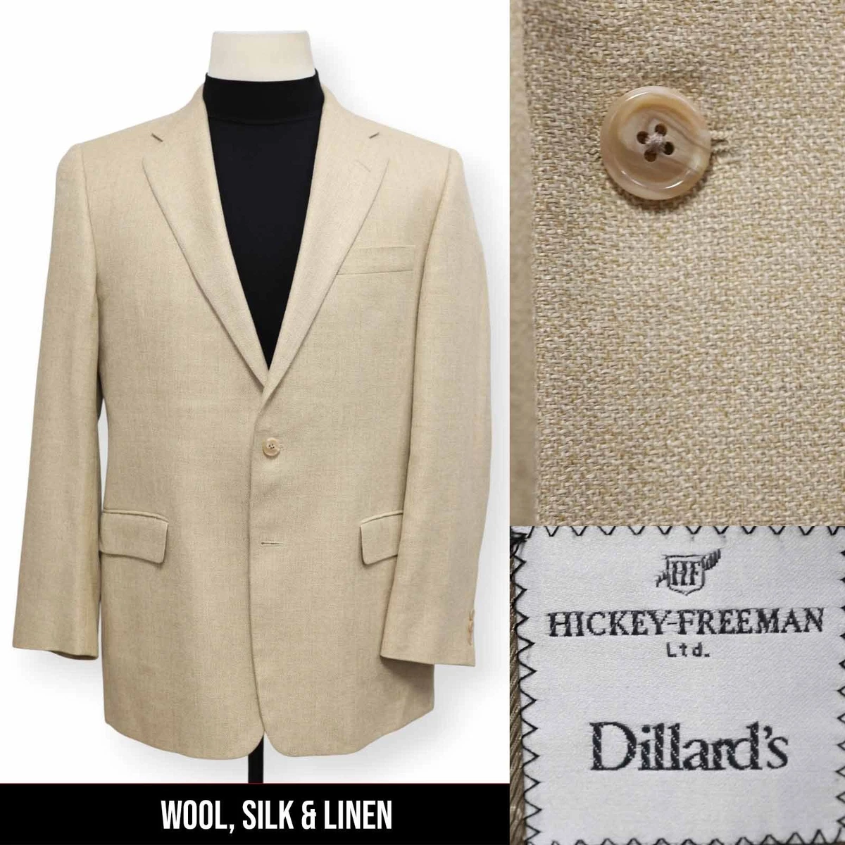 Hickey Freeman Solid Suits & Blazers for Men for sale | eBay