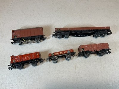 Vintage Lot of 5 Marklin Freight Cars