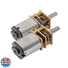 HiLetgo 2pcs GA12-N20 N20 (12V 1000RPM) Gear Reducer Motor DC 3V/6V12V N20 Re