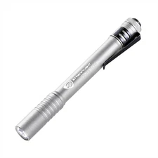 Streamlight 66121 Streamlight 100 Lumen Stylus Pro Penlight - Silver - Clam - Wh