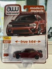 Auto World Modern Muscle Octane Red '21 Dodge Charger SRT Hellcat Redeye 1:64