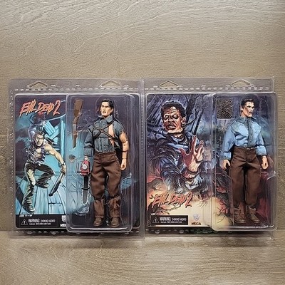 Lot of NECA Evil Dead 2 Action Figures Clothed Hero Ash Deadite Ash Williams