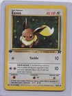 Eevee 55/82 Common Team Rocket Pokemon 1st Edition Moderately Played