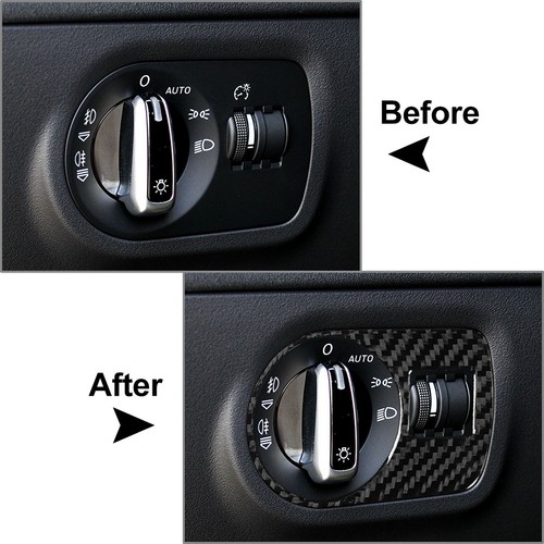 LHD-Scheinwerferschalter-Knopf-Panel-Verkleidung für Audi TT TTS TTRS 2008-2014 - Picture 6 of 10