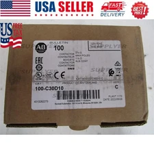 ALLEN BRADLEY 100-C30D10 Contactor 3 Poles Series C Date 2022 NEW