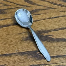 Mar Crest Citation MCM Atomic Starburst Stainless Sugar Spoon Flatware