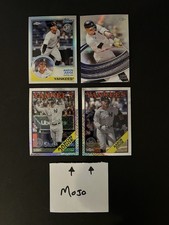 Aaron Judge Chrome Lot (4) Mojo Insert New York Yankees