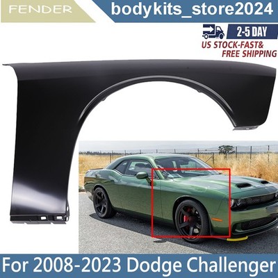 Front Right Side Fender For 2008 2009 2010 2011 2012 2013-2023 Dodge Challenger